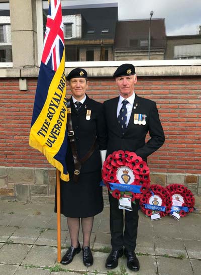 Menin Gate, Janet and Tony Eglin