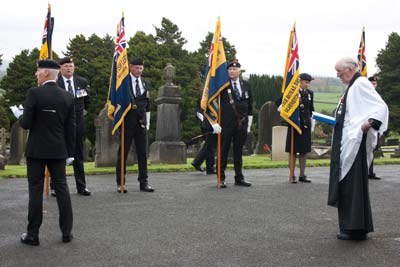 Ulverston Cemetery Cross Laying Ceremony